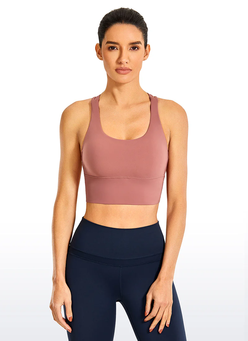 Nakedfeel Longline Bra Strappy Back - Image 11
