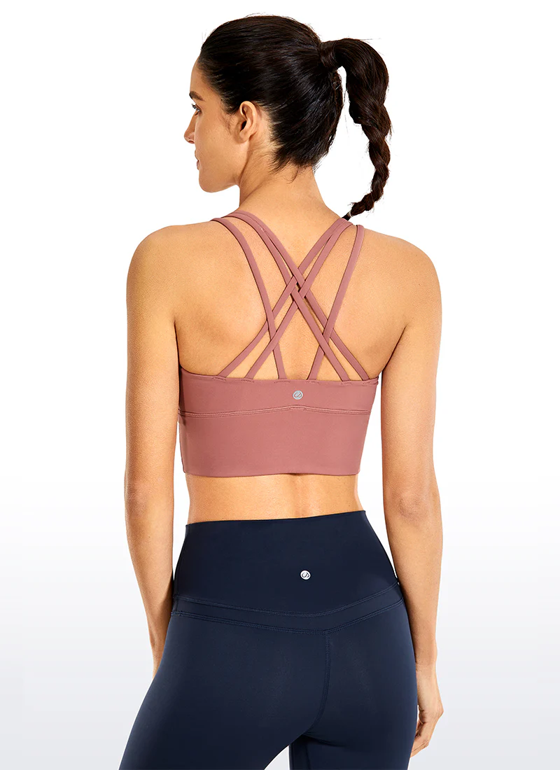 Nakedfeel Longline Bra Strappy Back - Image 12
