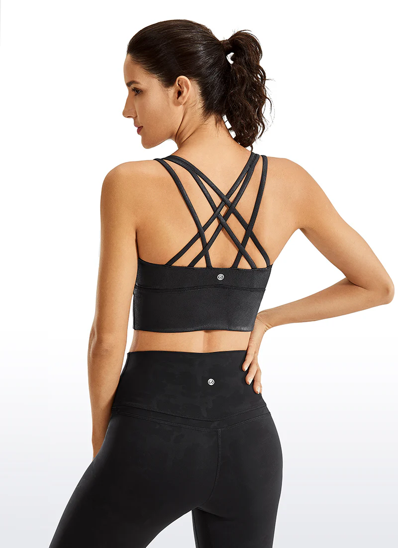Nakedfeel Longline Bra Strappy Back - Image 14