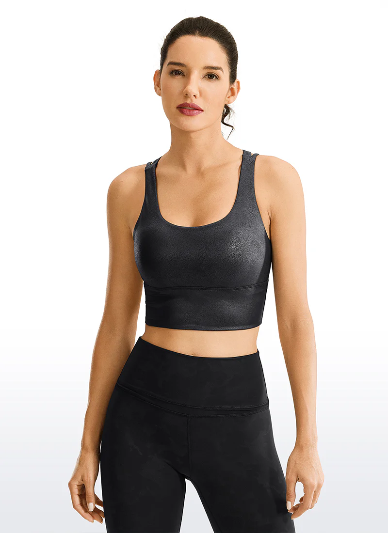 Nakedfeel Longline Bra Strappy Back - Image 15