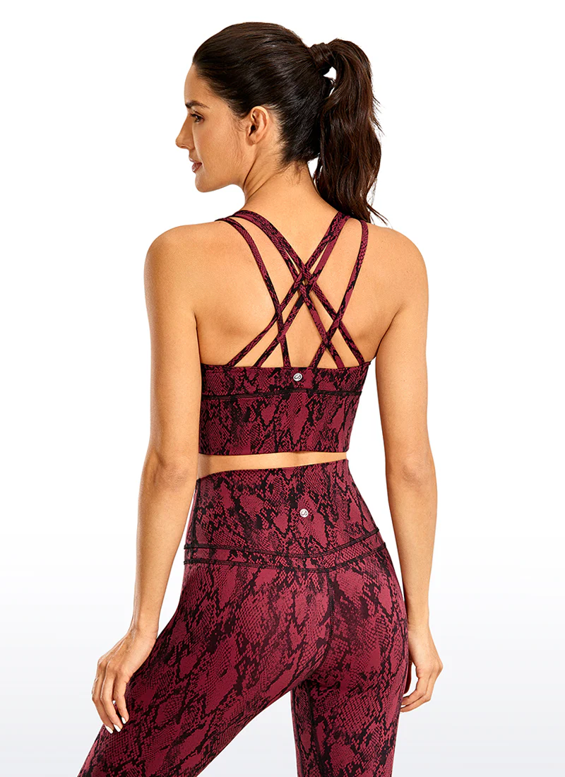 Nakedfeel Longline Bra Strappy Back - Image 28