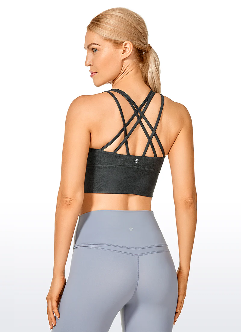 Nakedfeel Longline Bra Strappy Back - Image 37