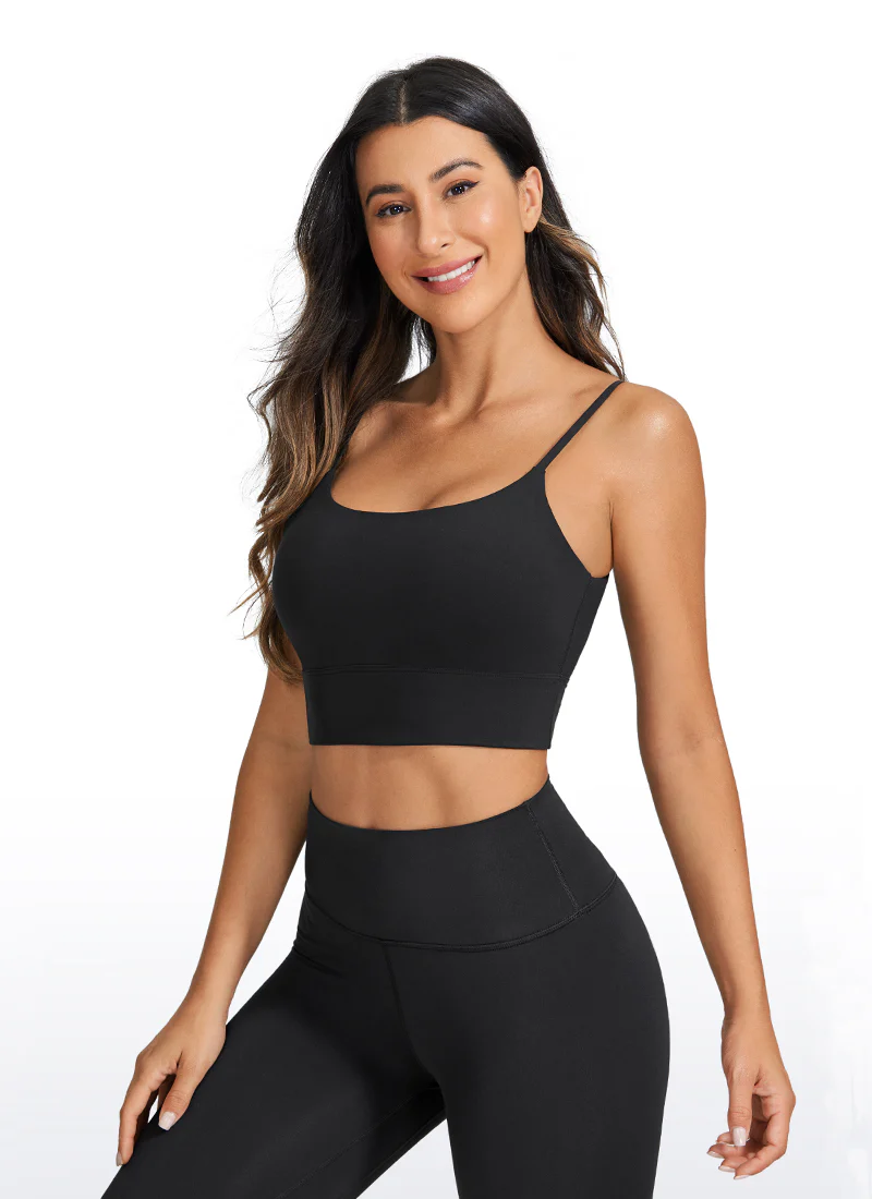 Brushed Nakedfeel Longline Adjustable Bra - Image 10