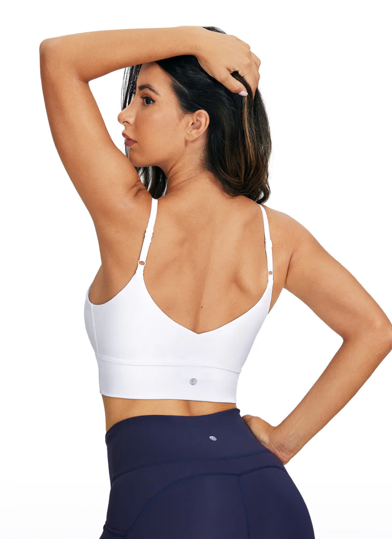 Brushed Nakedfeel Longline Adjustable Bra - Image 15