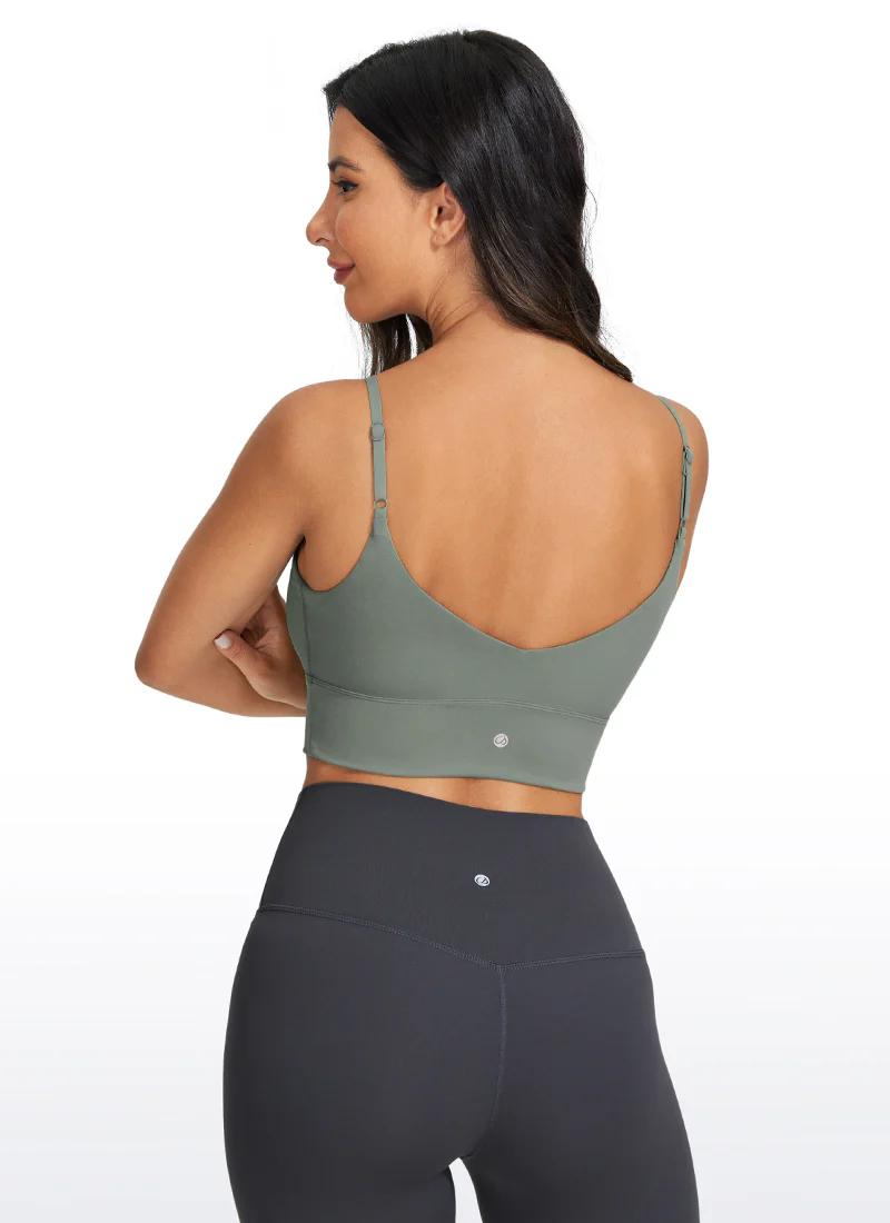 Brushed Nakedfeel Longline Adjustable Bra - Image 19