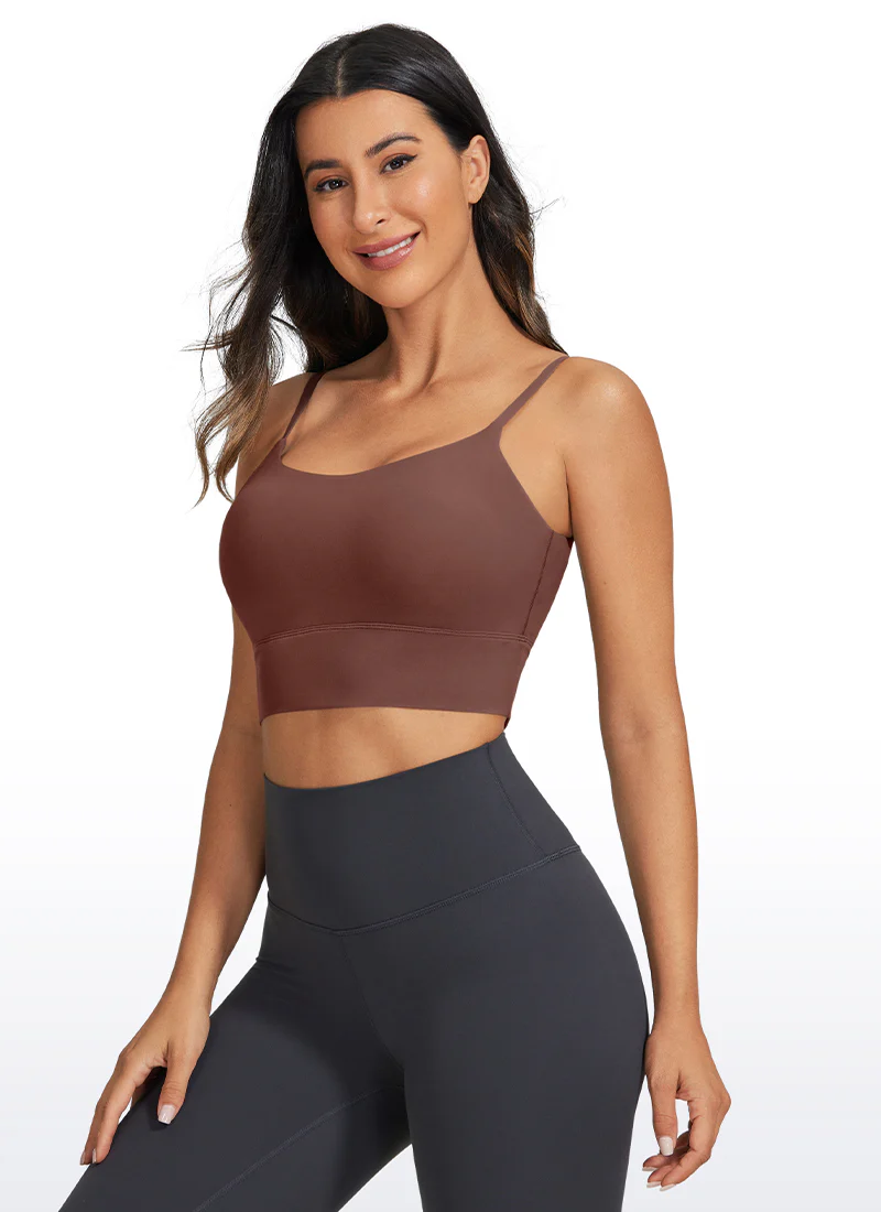 Brushed Nakedfeel Longline Adjustable Bra - Image 24