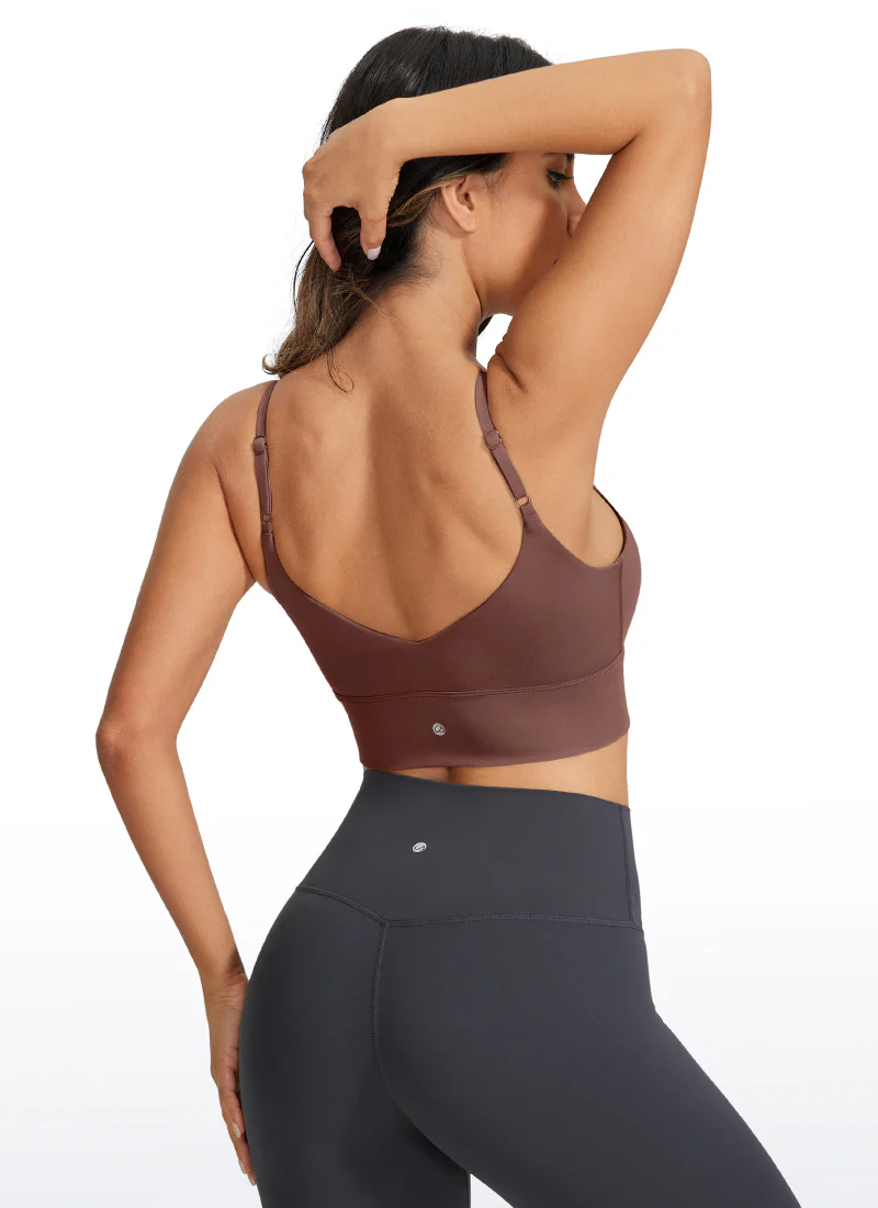 Brushed Nakedfeel Longline Adjustable Bra - Image 25