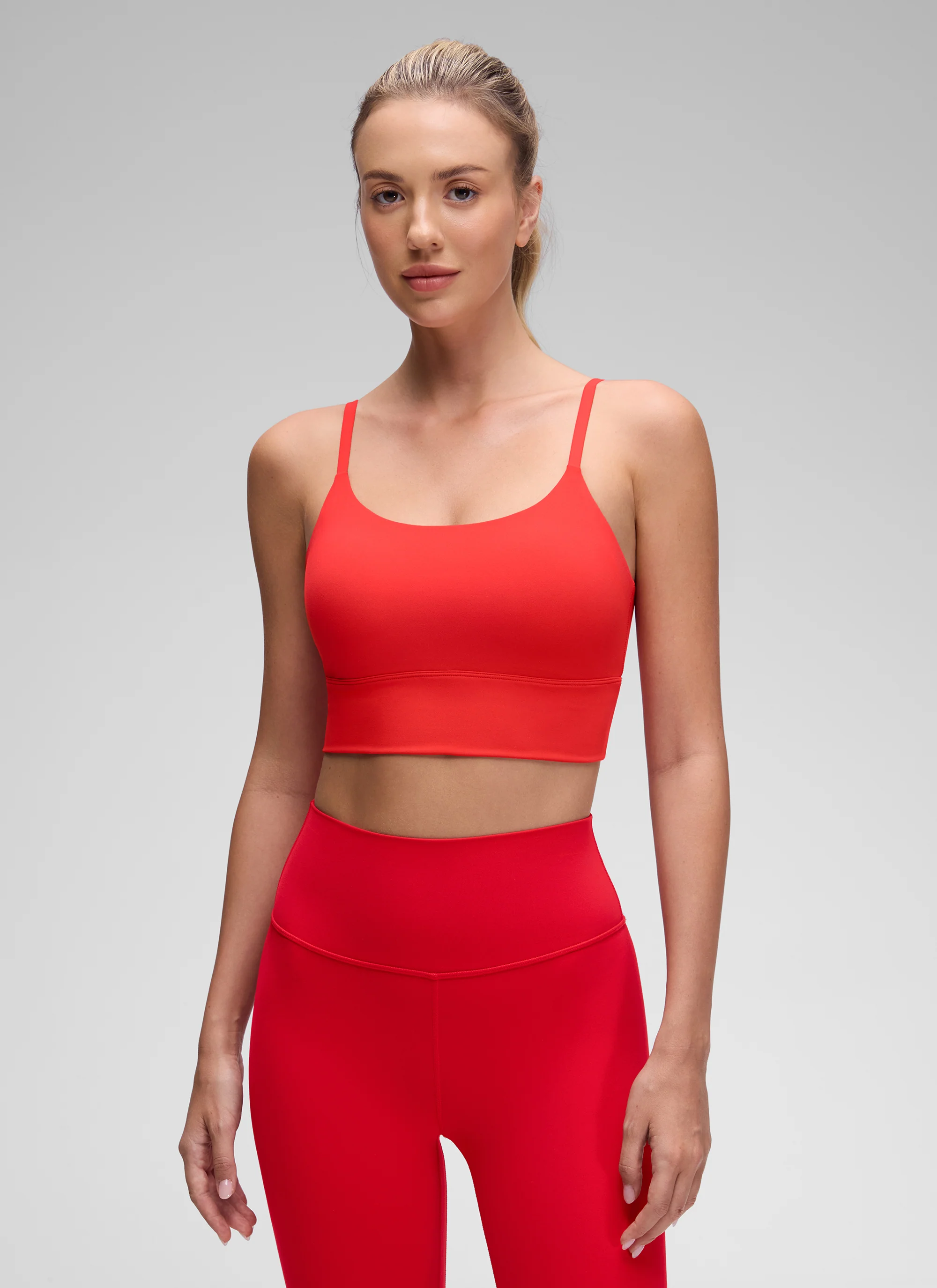 Brushed Nakedfeel Longline Adjustable Bra - Image 6