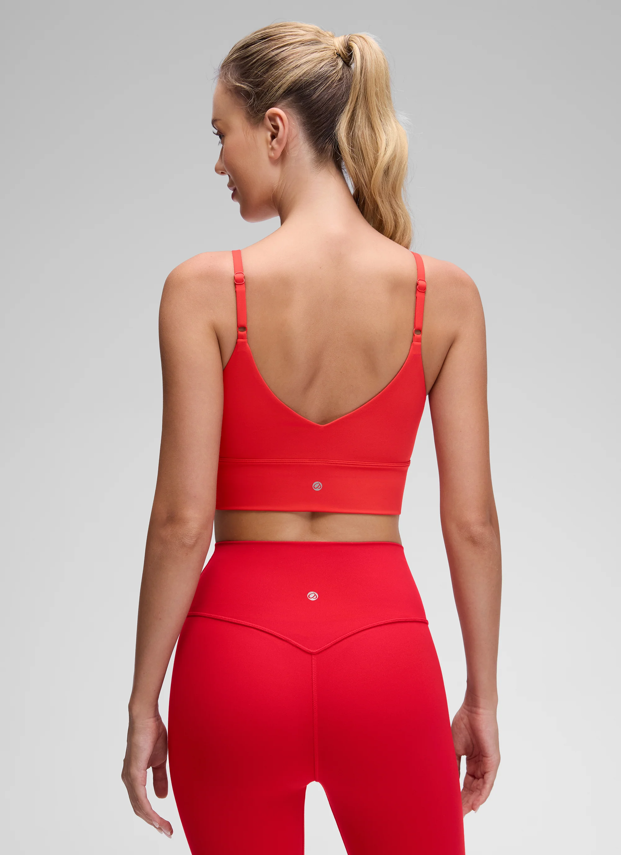 Brushed Nakedfeel Longline Adjustable Bra - Image 7