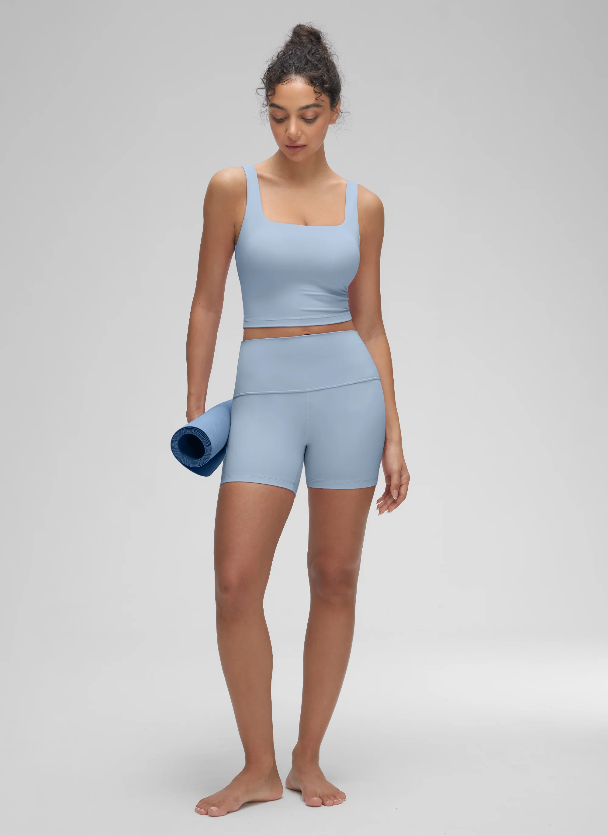 Butterluxe Square Neck Built in Bra Tank - Image 12