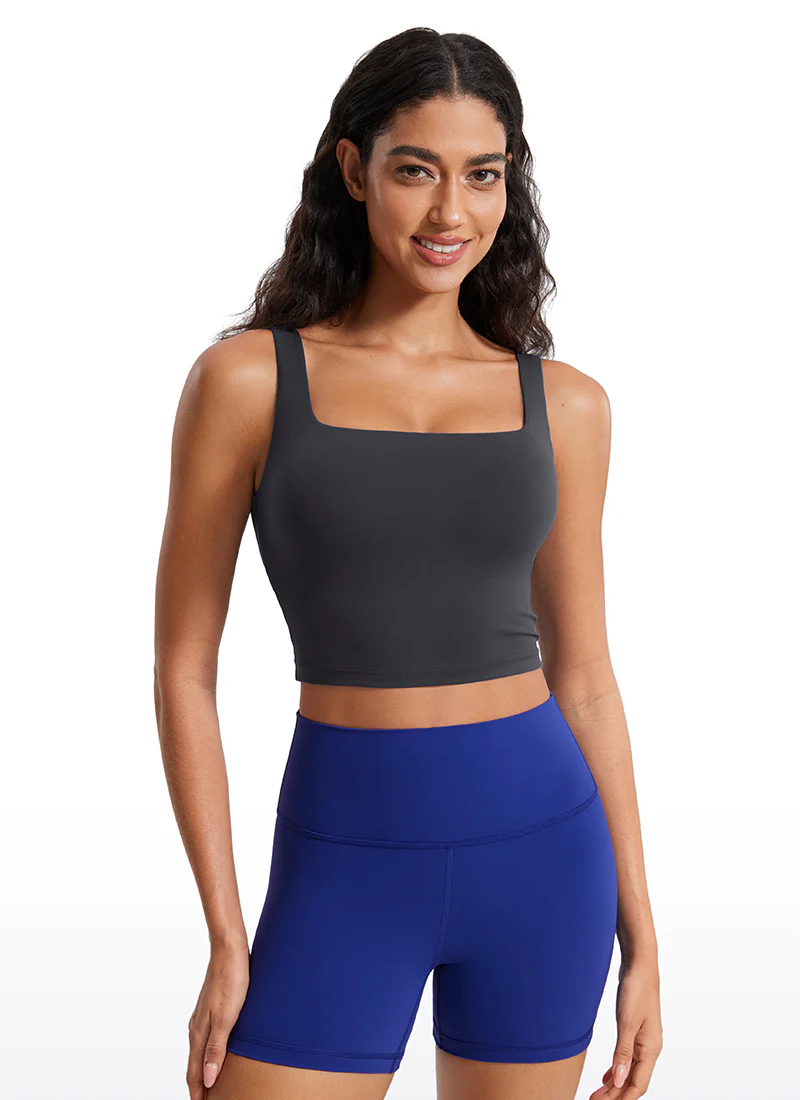 Butterluxe Square Neck Built in Bra Tank - Image 19