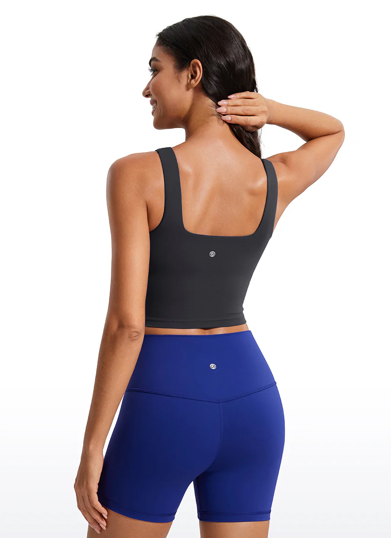 Butterluxe Square Neck Built in Bra Tank - Image 20