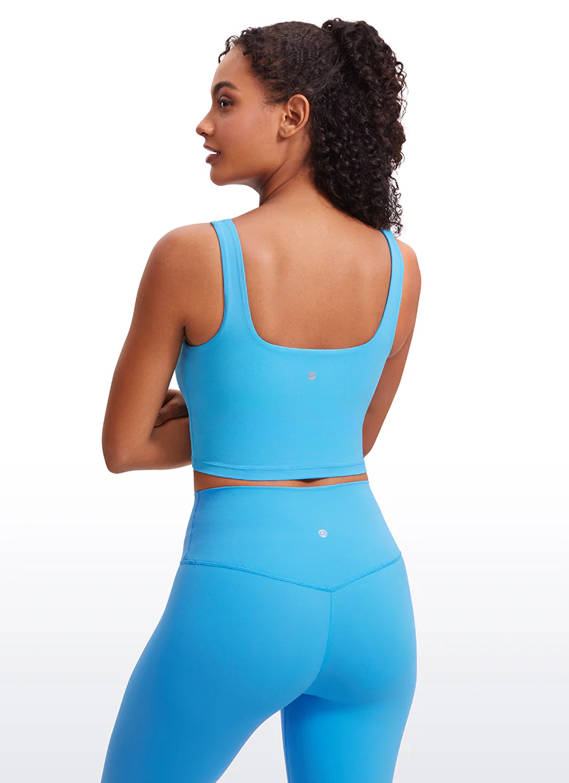 Butterluxe Square Neck Built in Bra Tank - Image 27