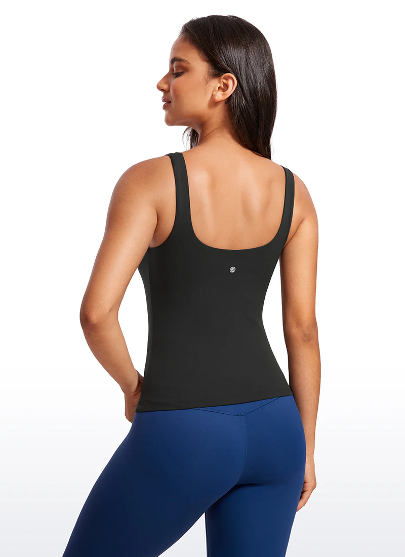 Butterluxe U Neck Built in Bra Tank - Image 11