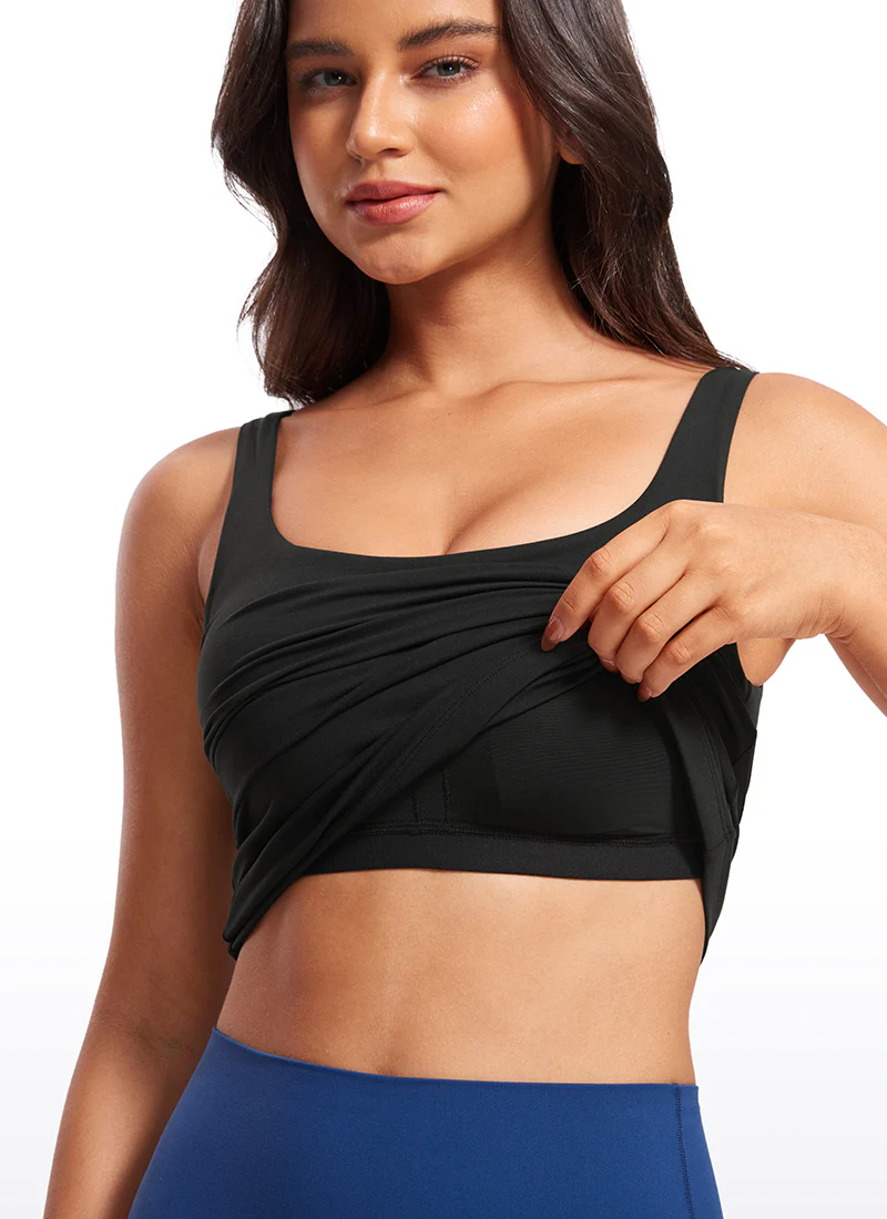 Butterluxe U Neck Built in Bra Tank - Image 13