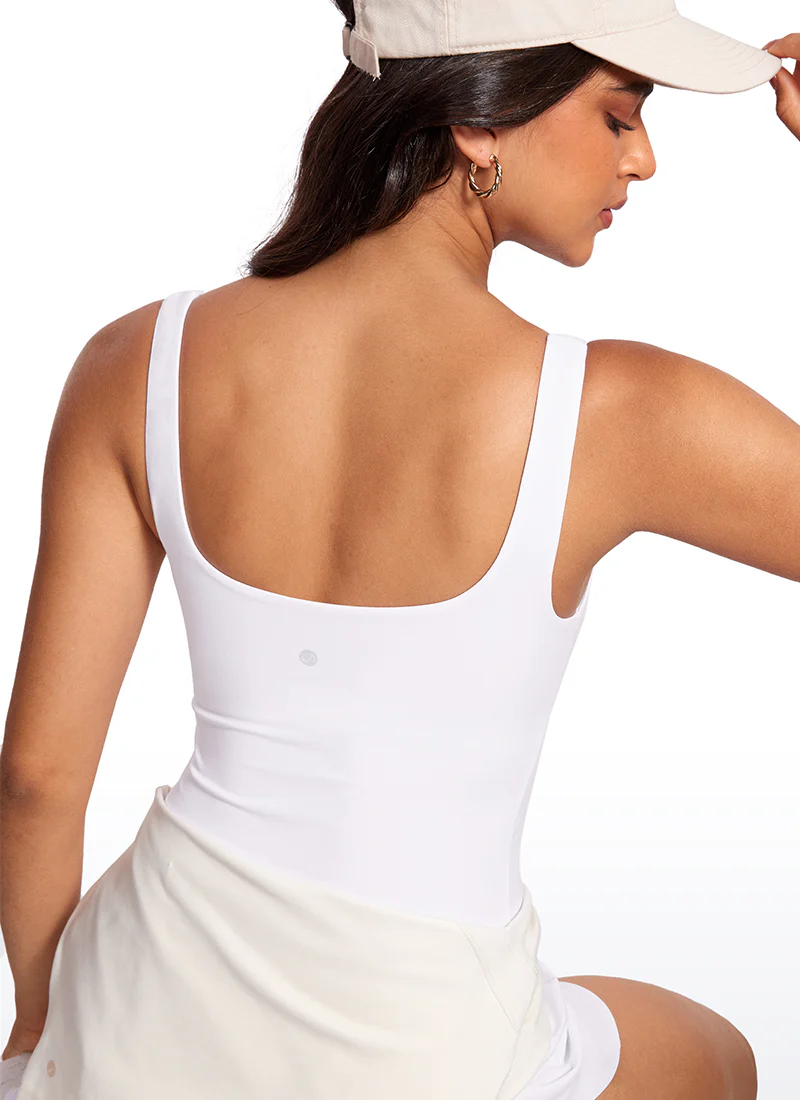 Butterluxe U Neck Built in Bra Tank - Image 17