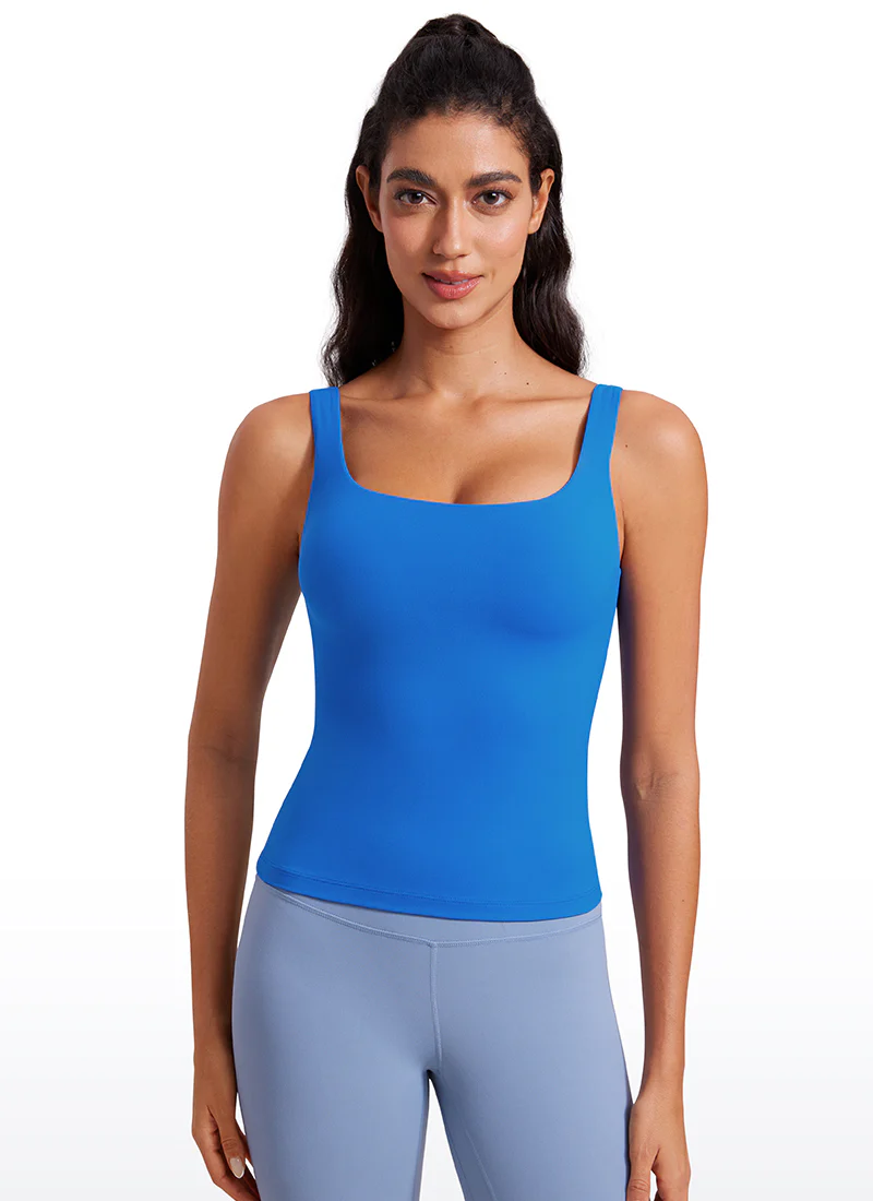 Butterluxe U Neck Built in Bra Tank - Image 22