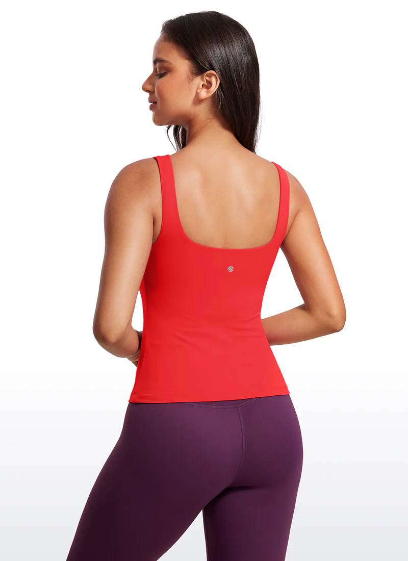 Butterluxe U Neck Built in Bra Tank - Image 28