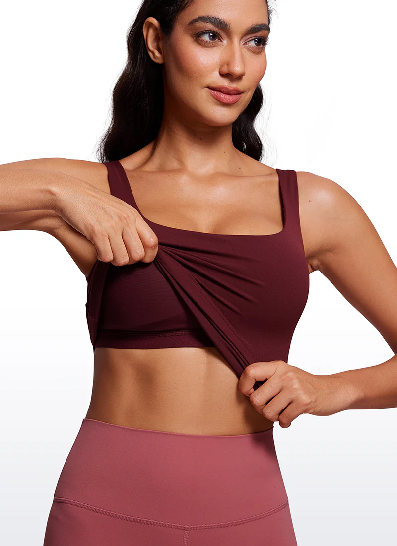 Butterluxe U Neck Built in Bra Tank - Image 5