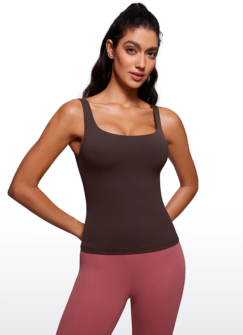 Butterluxe U Neck Built in Bra Tank - Image 6