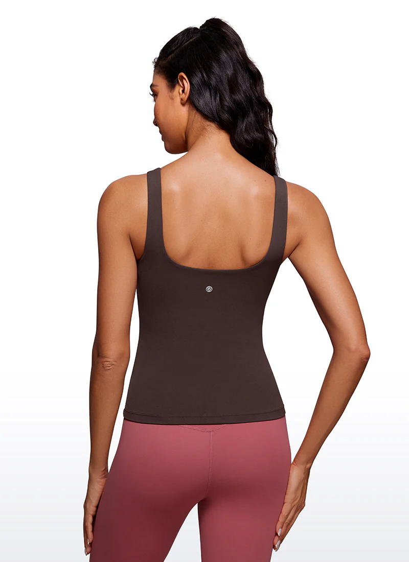 Butterluxe U Neck Built in Bra Tank - Image 7