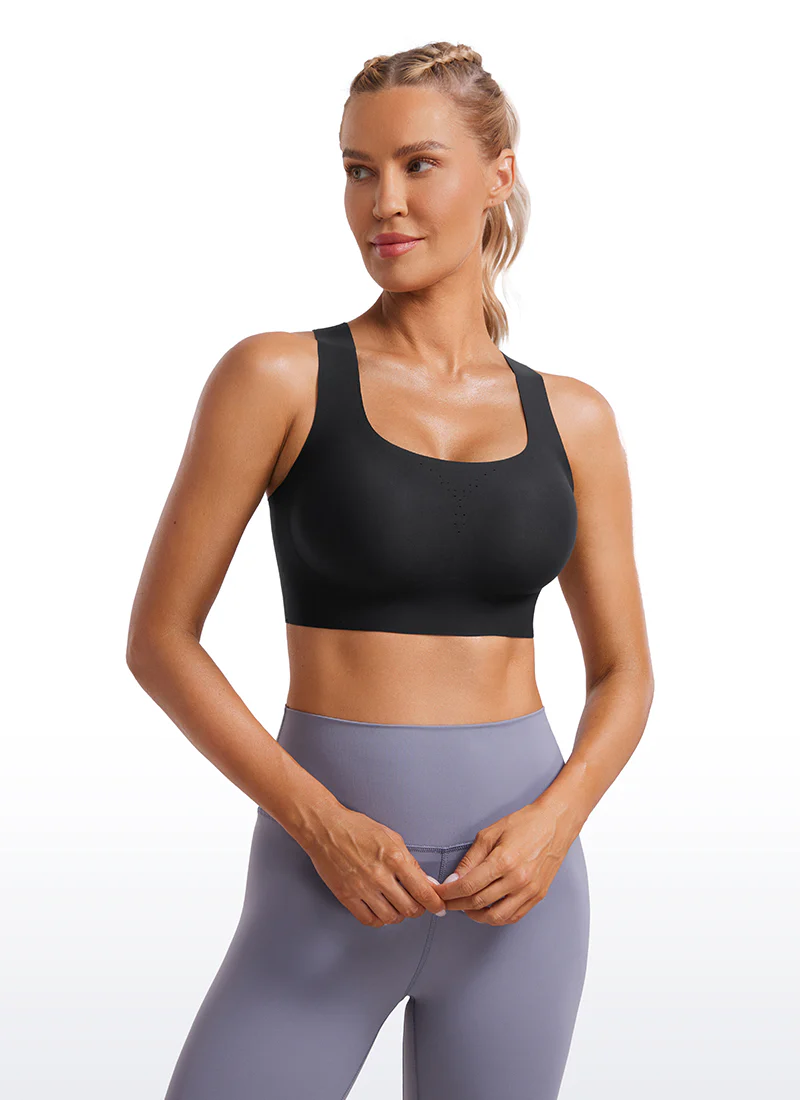 Flex Sculpt Racerback U Neck Sports Bra - Image 11