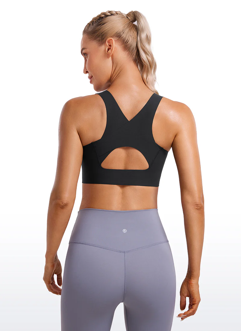 Flex Sculpt Racerback U Neck Sports Bra - Image 12