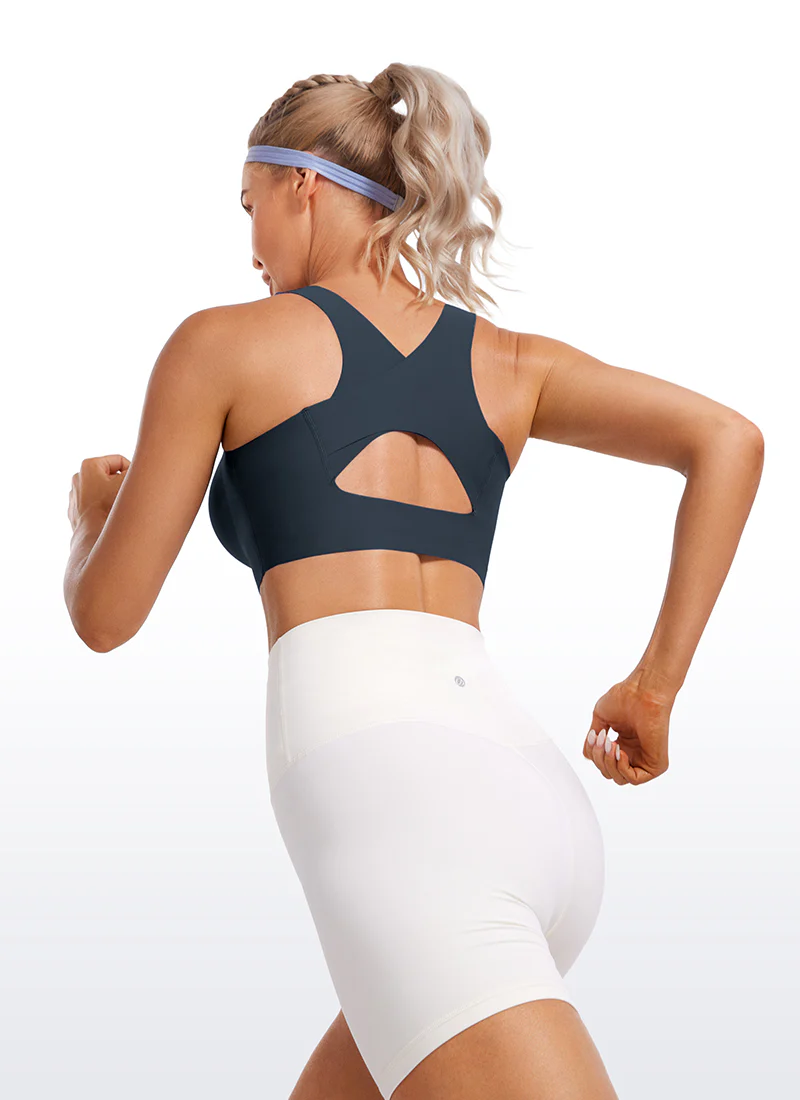 Flex Sculpt Racerback U Neck Sports Bra - Image 3