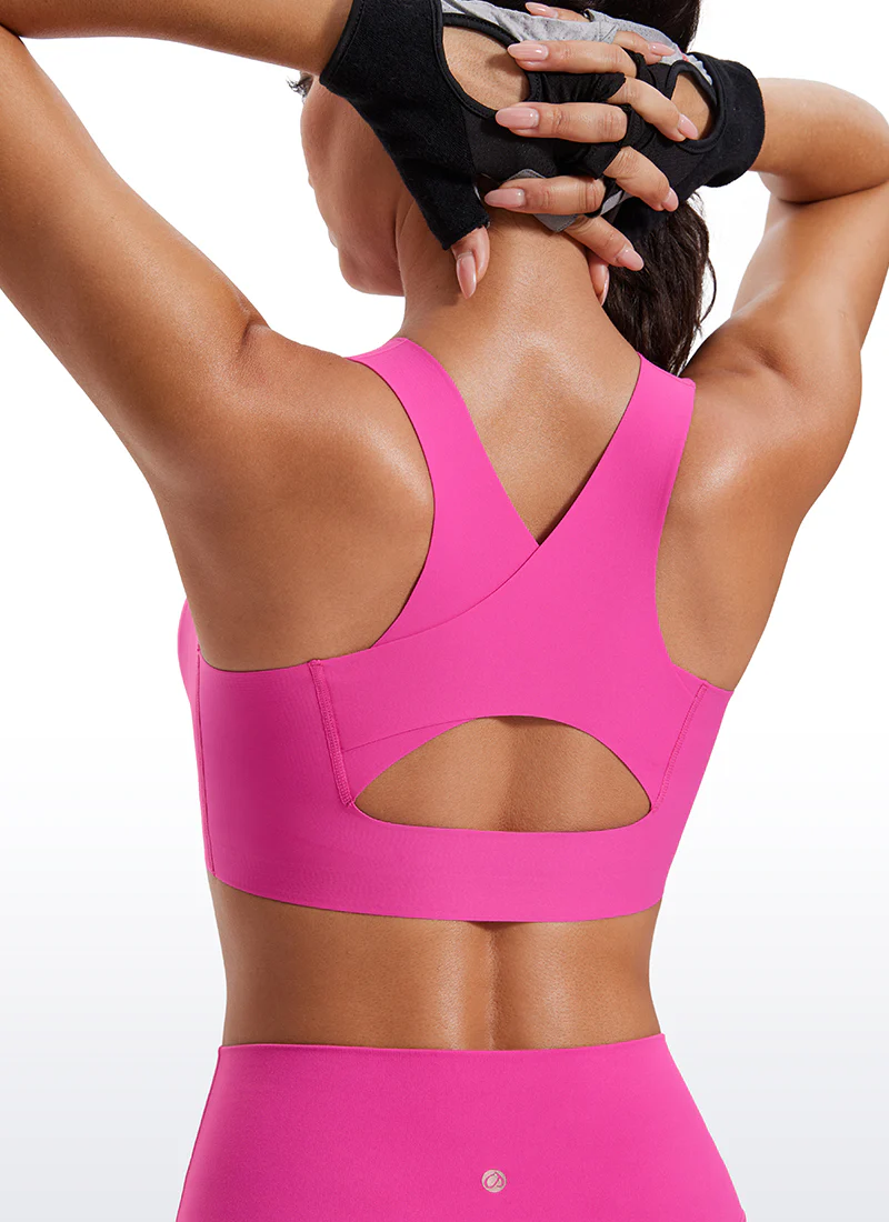 Flex Sculpt Racerback U Neck Sports Bra - Image 37