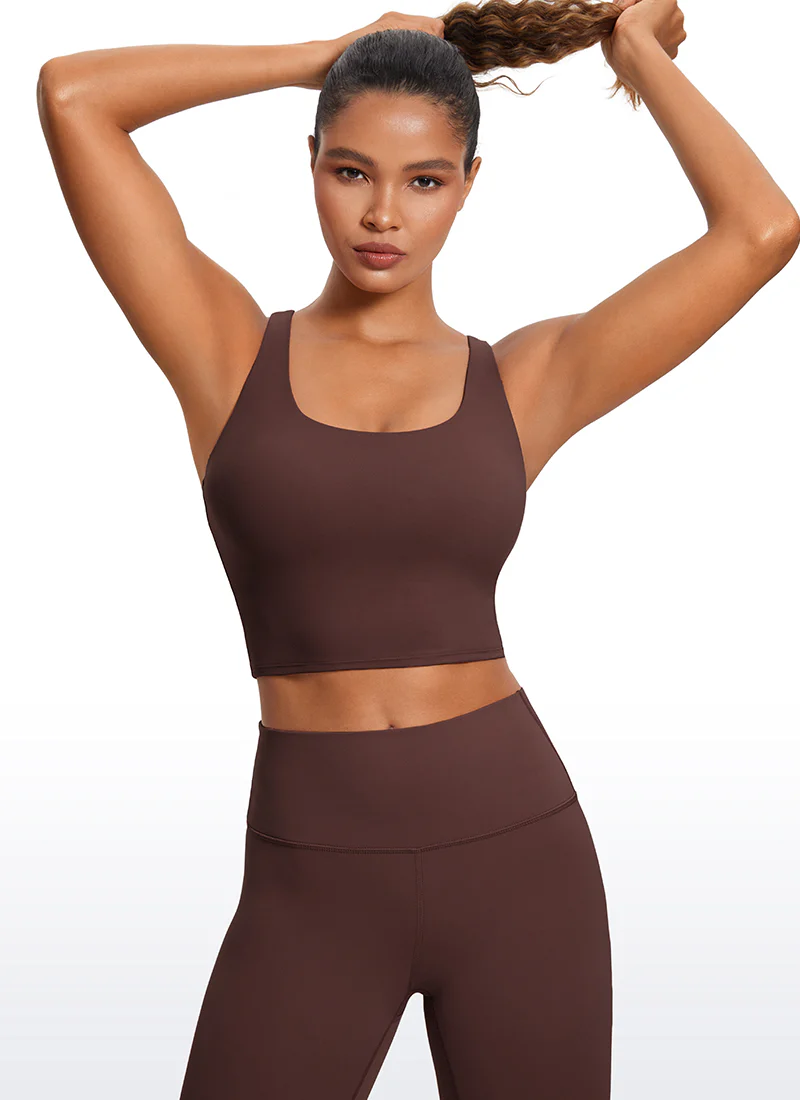 Butterluxe Criss Cross Back Built-in Bra Tanks - Image 19