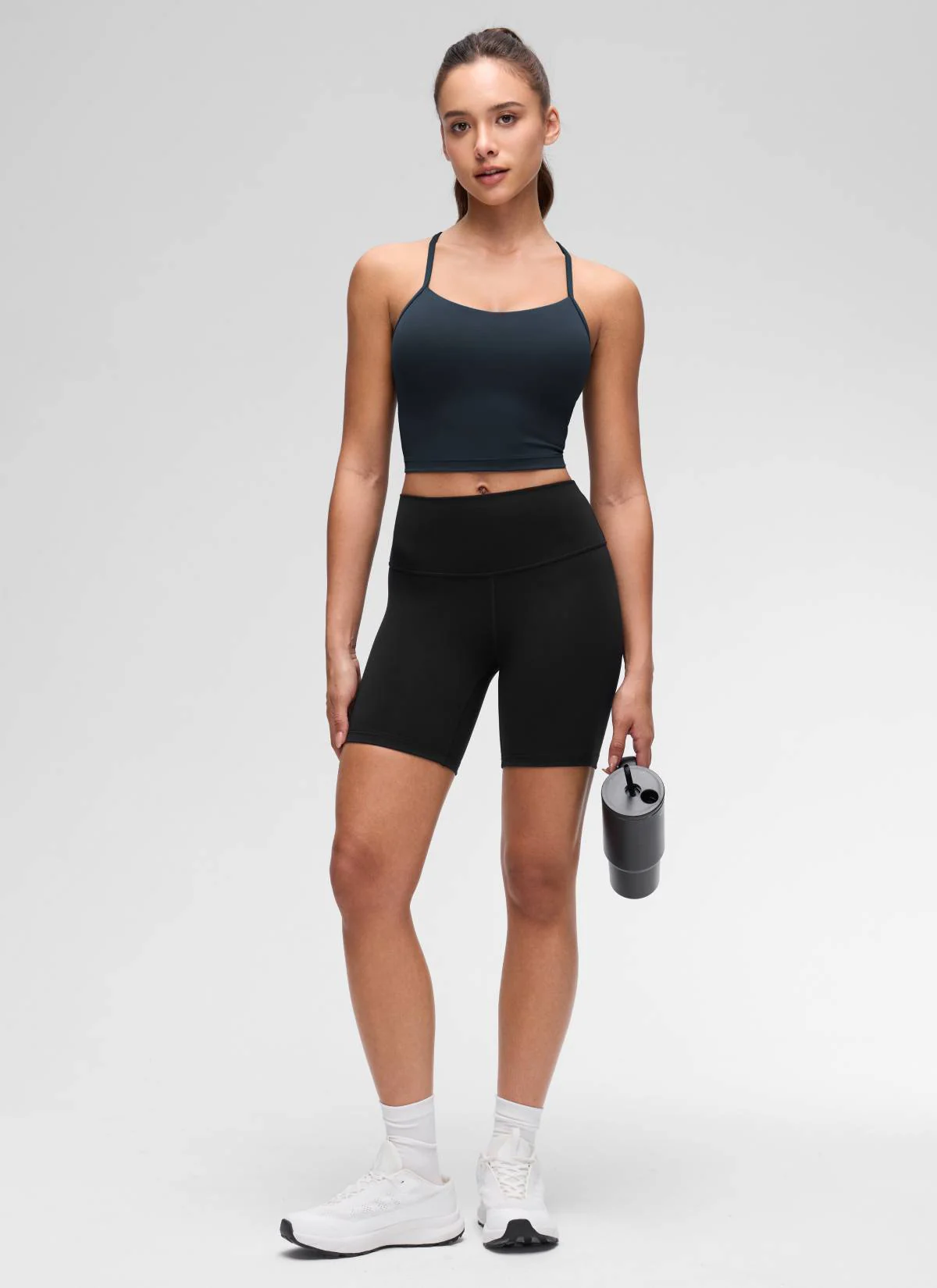 Butterluxe Y Back Built in Bra Tank - Image 26