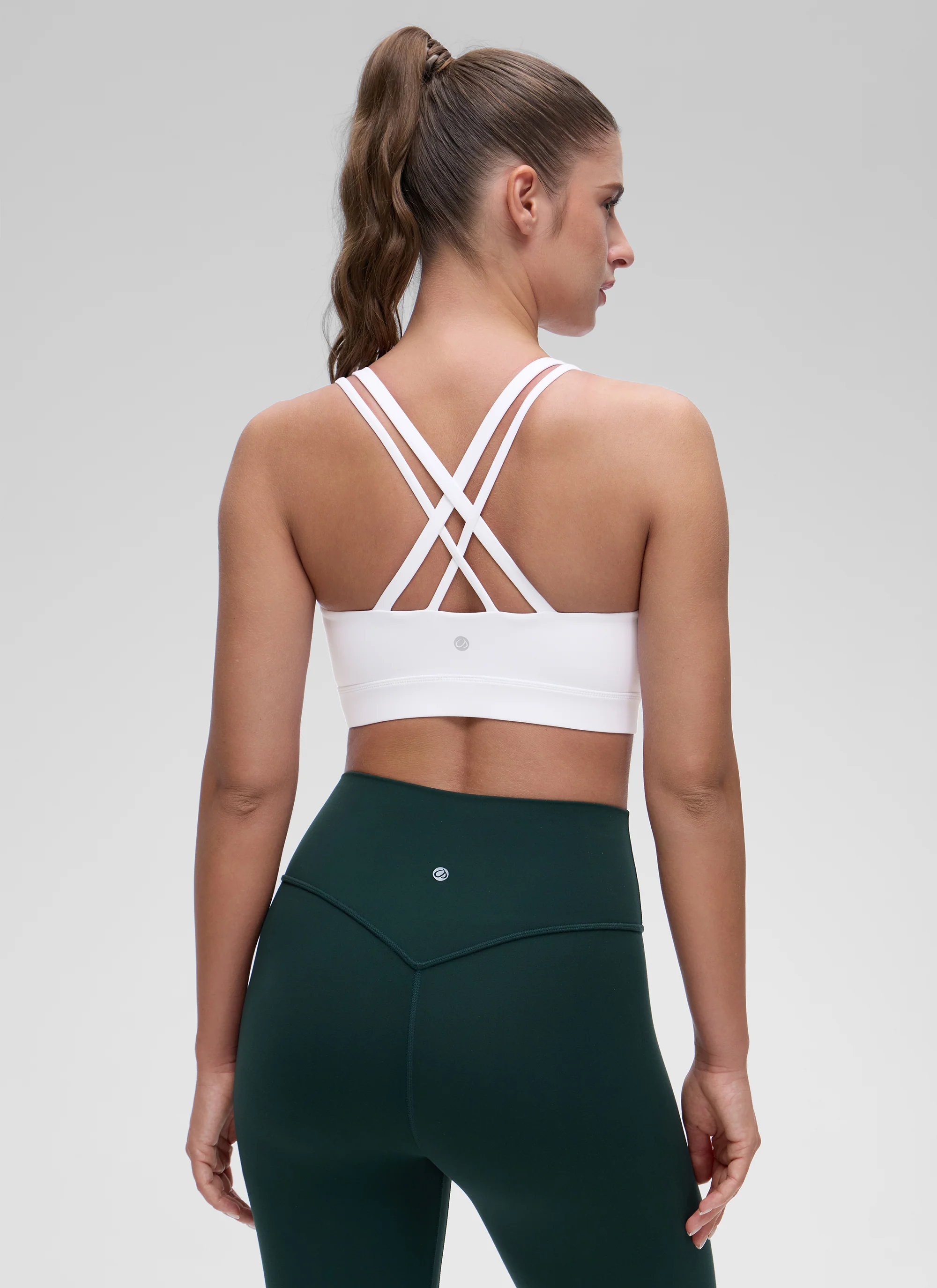 Butterluxe Mold U Neck Double Strap Sports Bra - Image 12