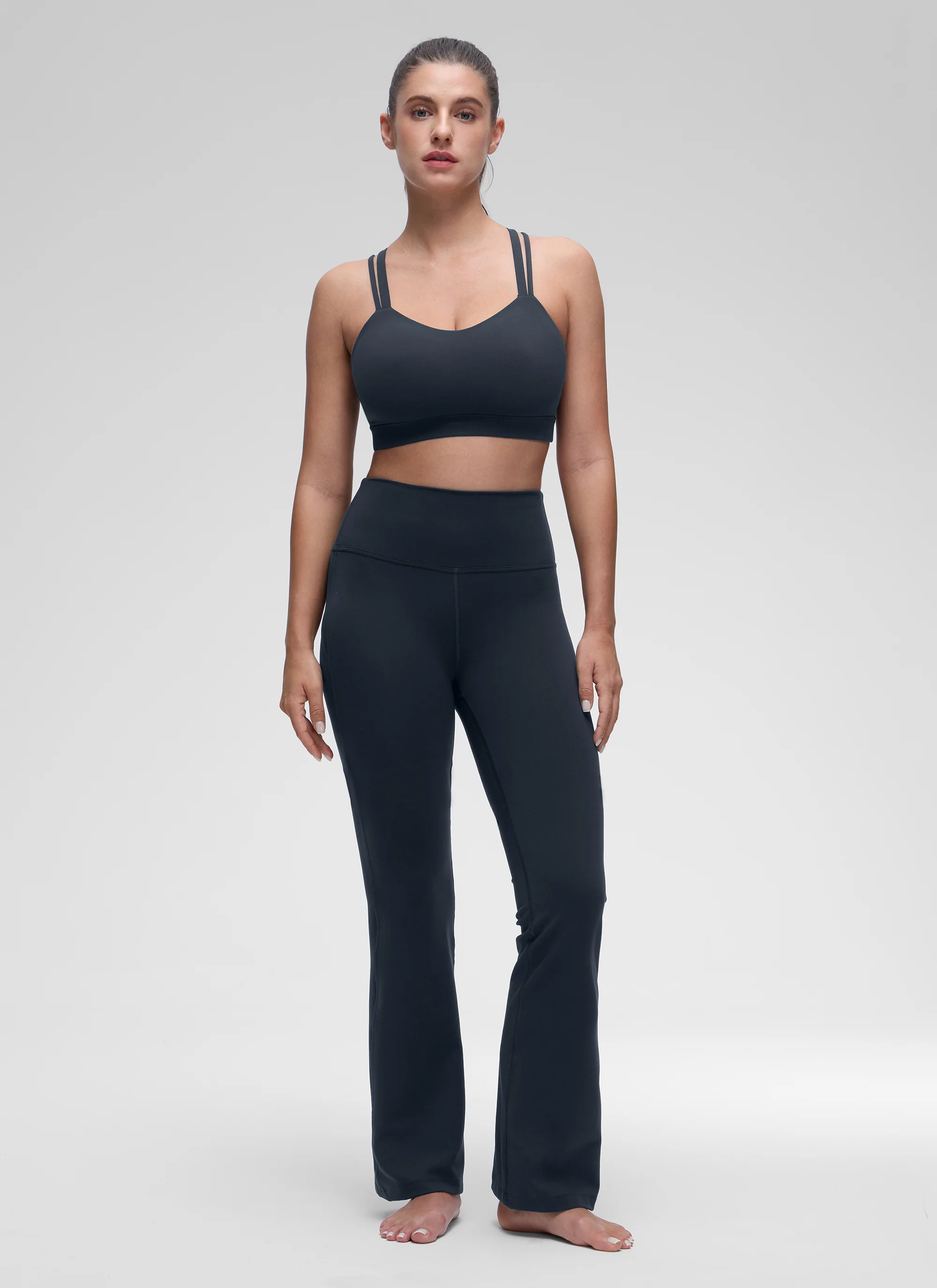 Butterluxe Mold U Neck Double Strap Sports Bra - Image 18