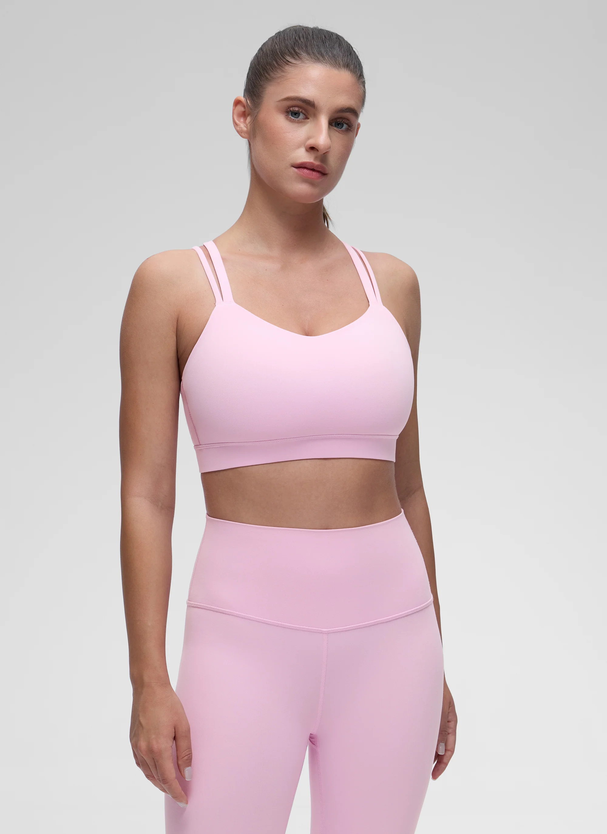 Butterluxe Mold U Neck Double Strap Sports Bra - Image 26