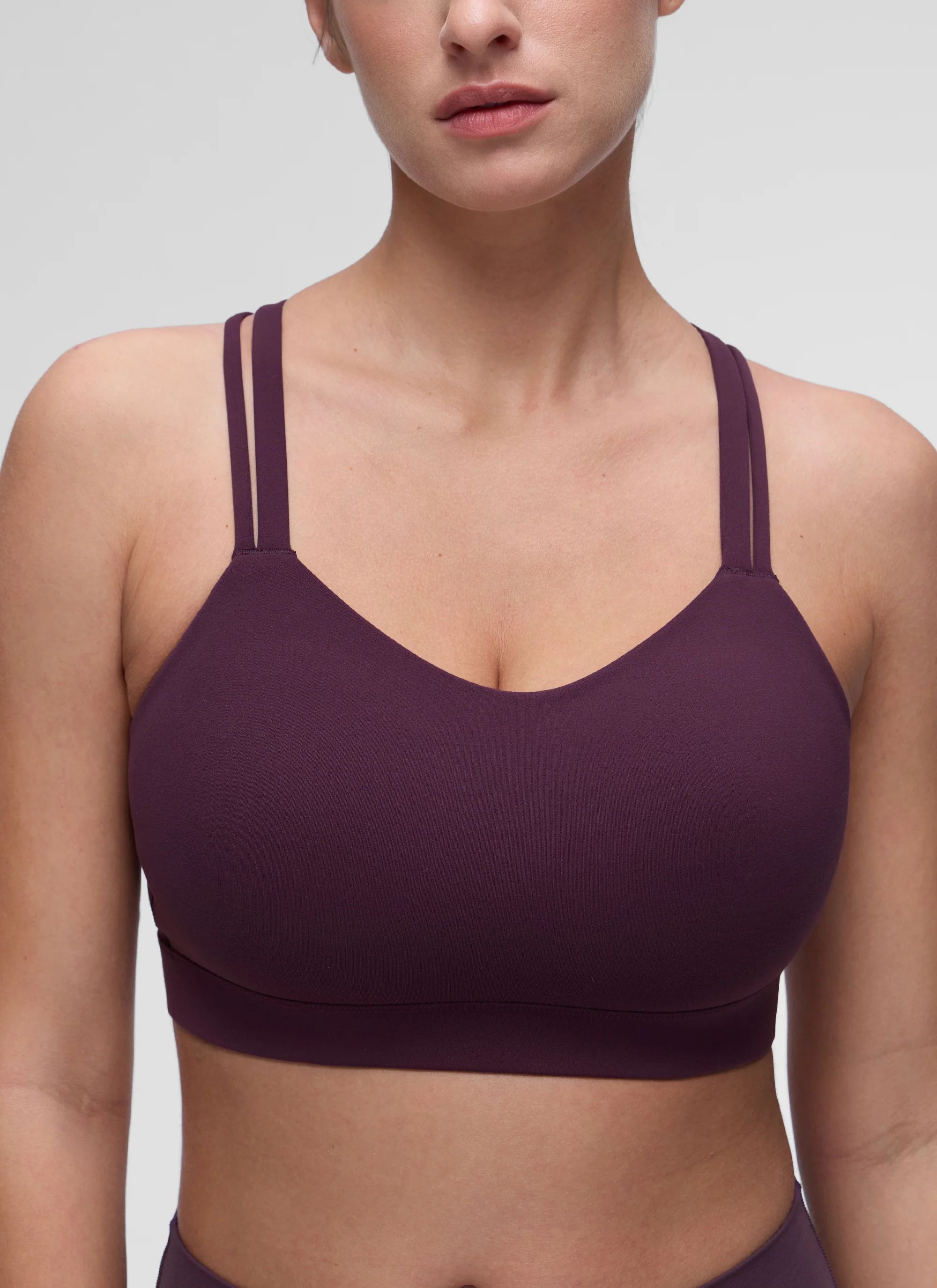 Butterluxe Mold U Neck Double Strap Sports Bra - Image 34