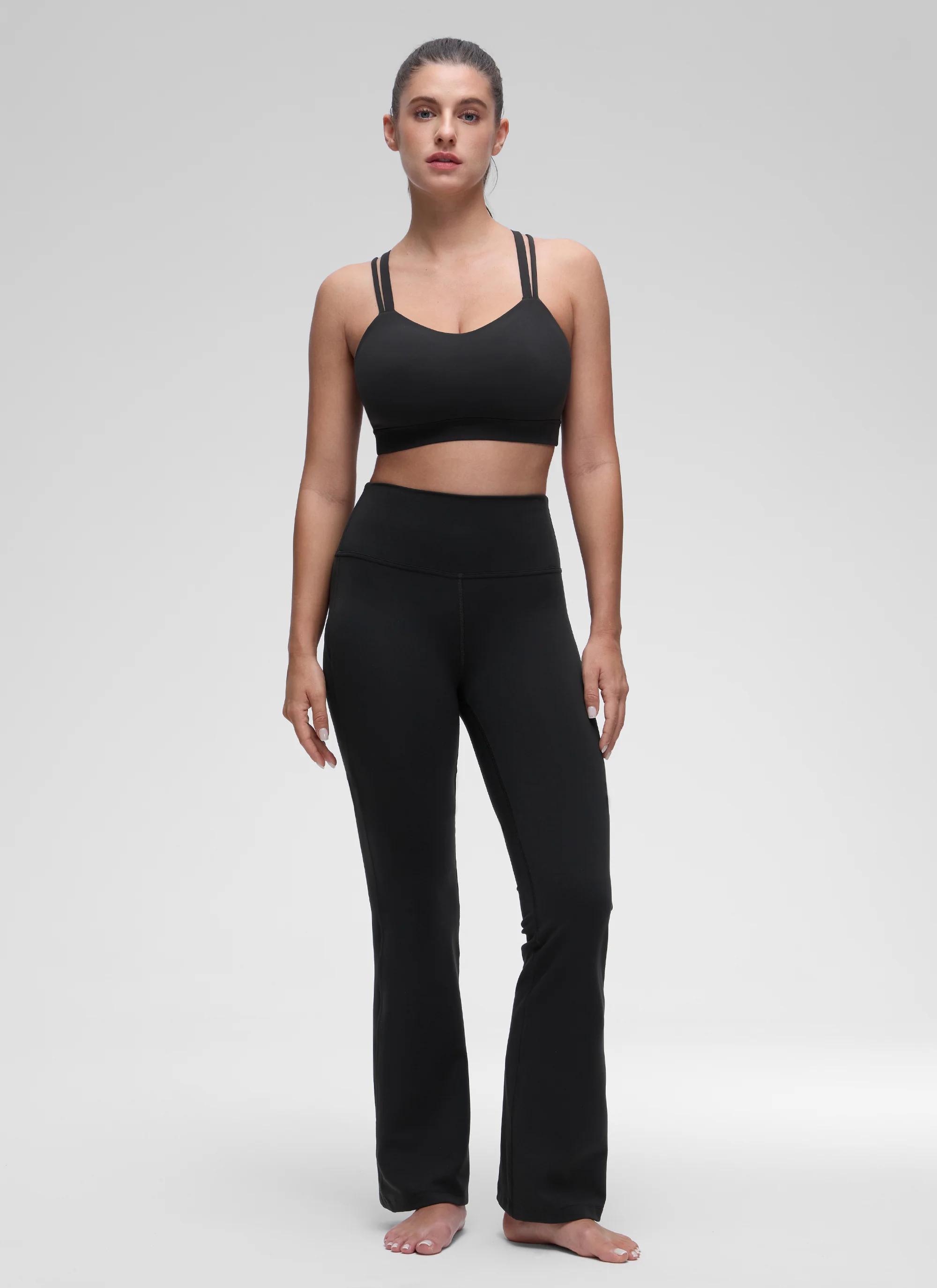 Butterluxe Mold U Neck Double Strap Sports Bra - Image 8