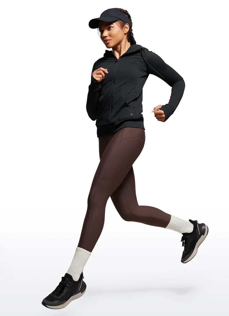 Thermal Fleece Lined Pocket Legging 28'' - Image 11