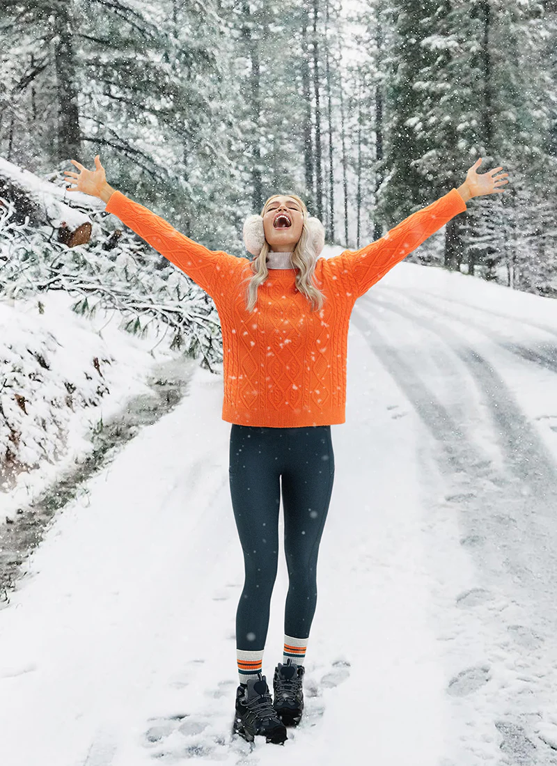 Thermal Fleece Lined Pocket Legging 28'' - Image 22