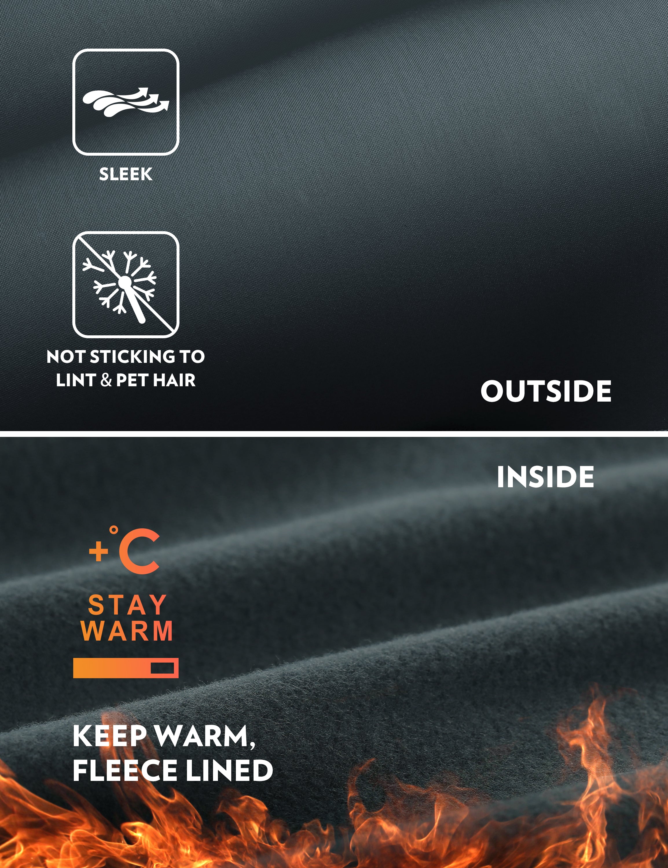 Thermal Fleece Lined Pocket Legging 28'' - Image 23