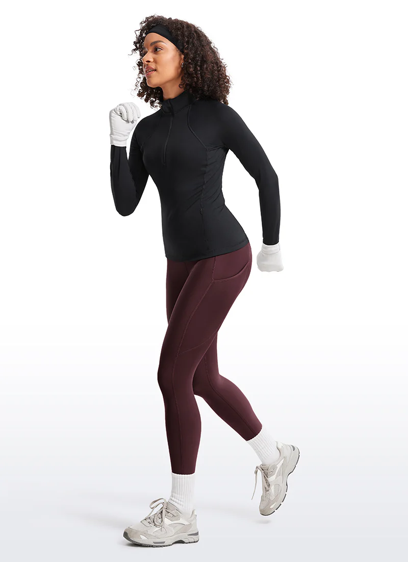 Thermal Fleece Lined Pocket Legging 28'' - Image 26