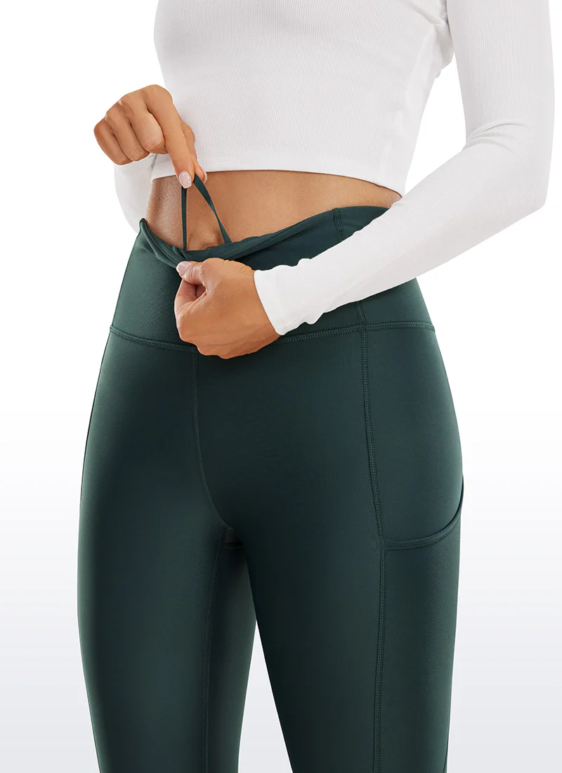Thermal Fleece Lined Pocket Legging 28'' - Image 3