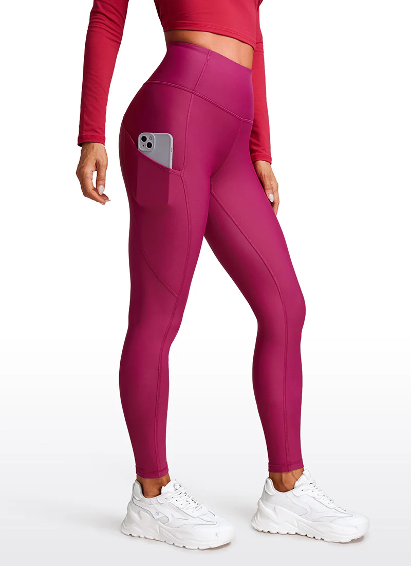 Thermal Fleece Lined Pocket Legging 28'' - Image 30