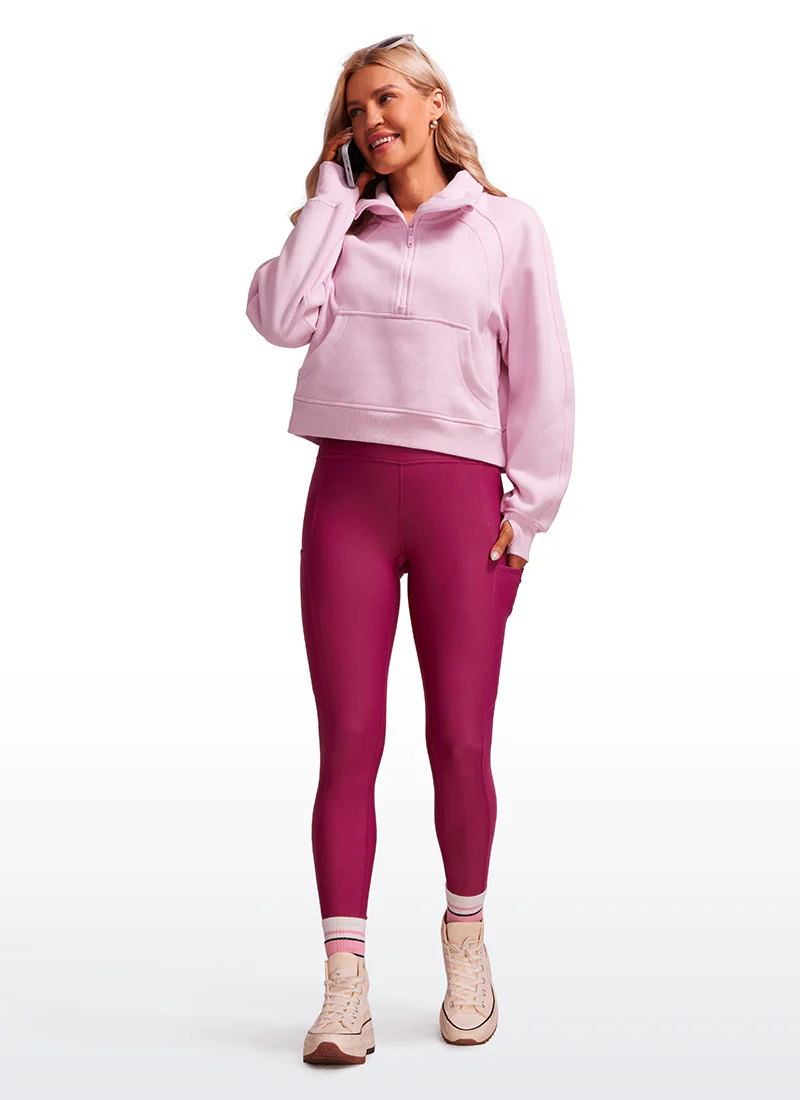 Thermal Fleece Lined Pocket Legging 28'' - Image 32