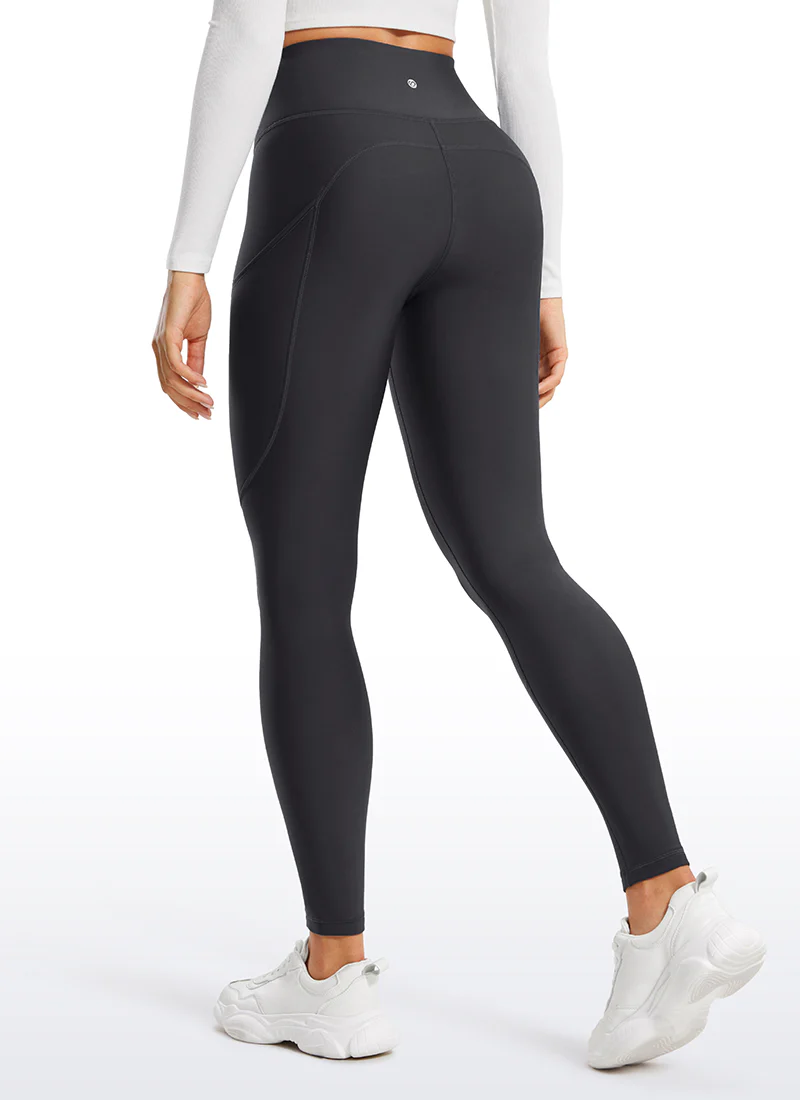 Thermal Fleece Lined Pocket Legging 28'' - Image 38