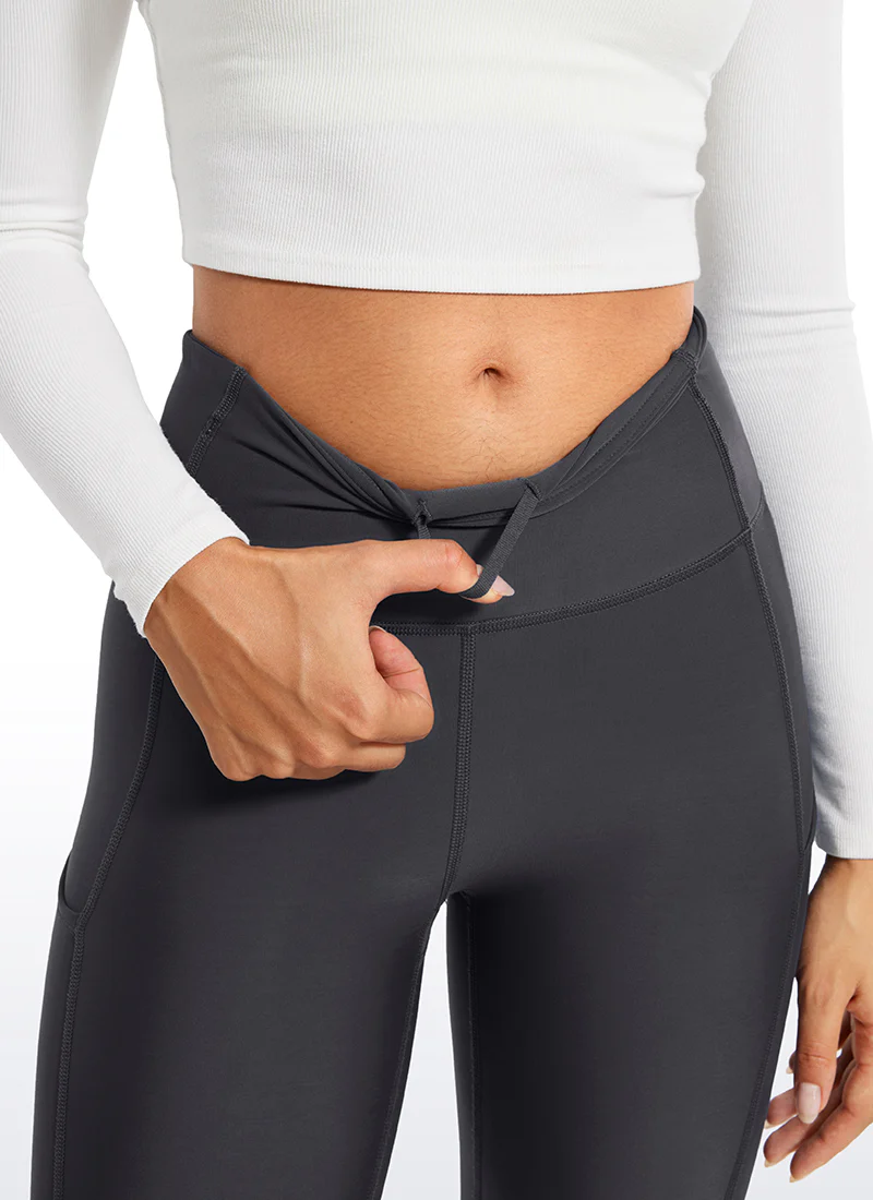 Thermal Fleece Lined Pocket Legging 28'' - Image 40