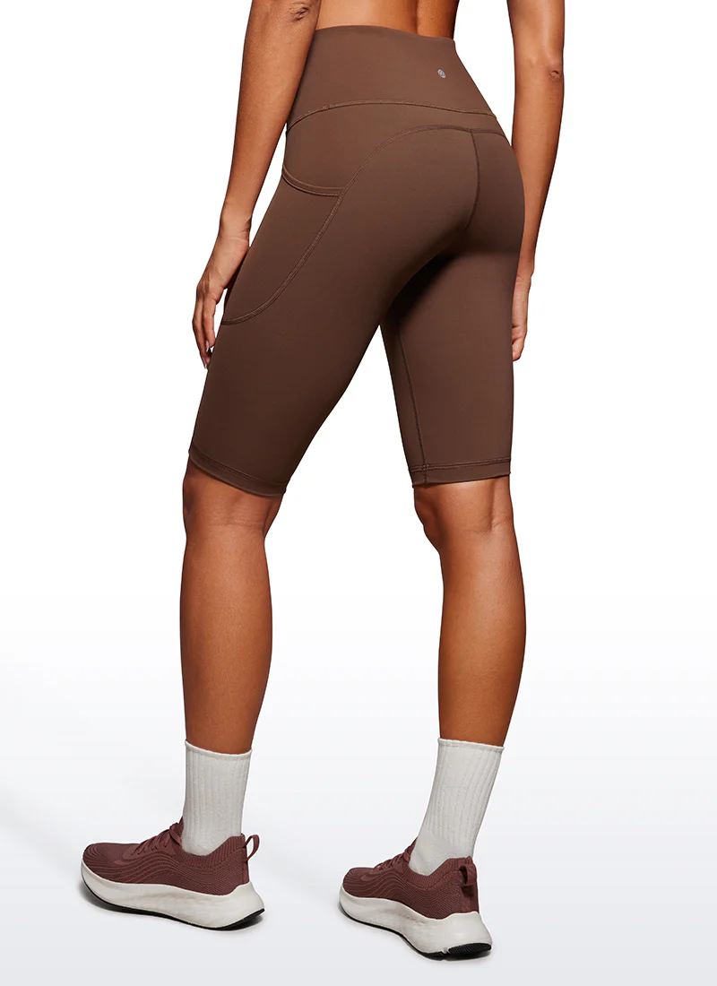Nakedfeel Pocket Yoga Shorts 10'' - Image 45