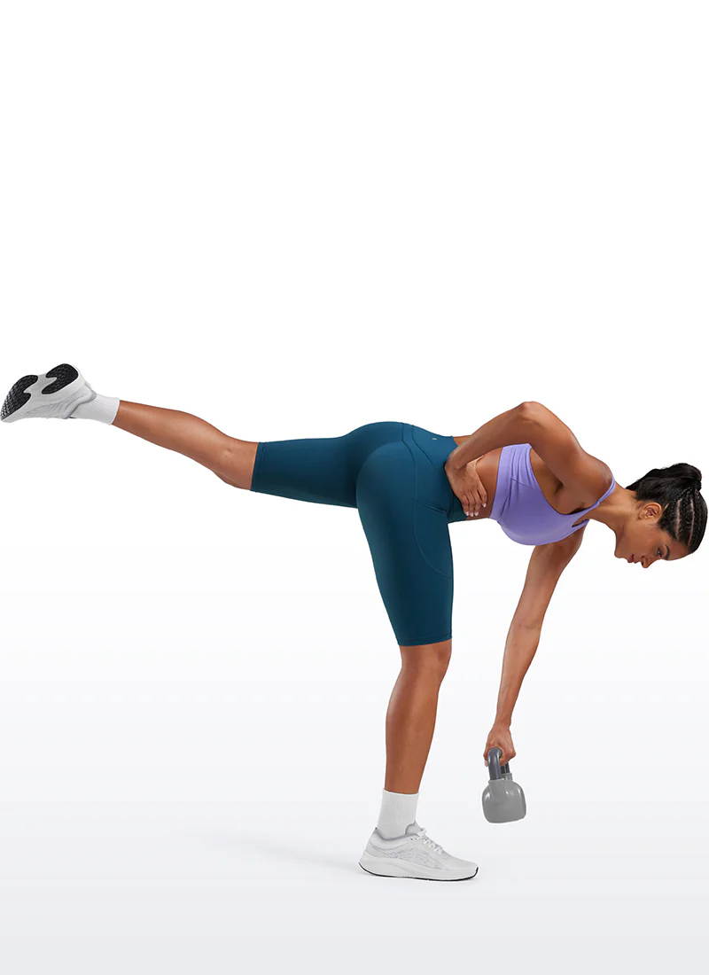 Nakedfeel Pocket Yoga Shorts 10'' - Image 50