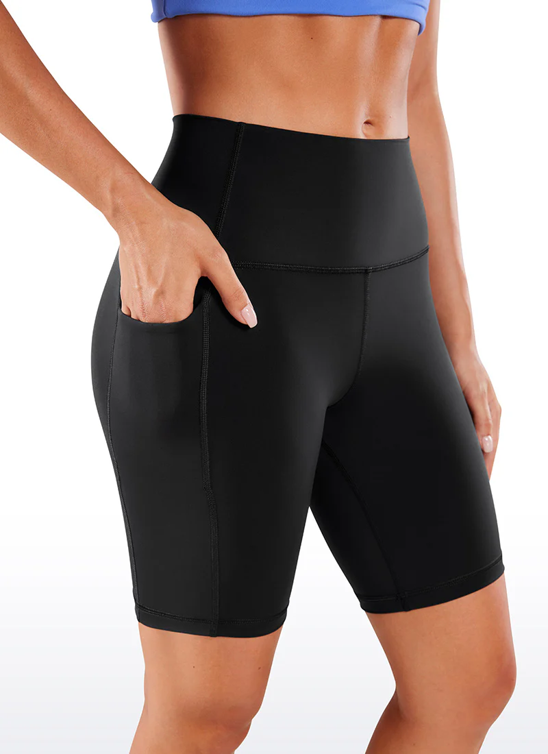 Nakedfeel Pocket Yoga Shorts 8'' - Image 4
