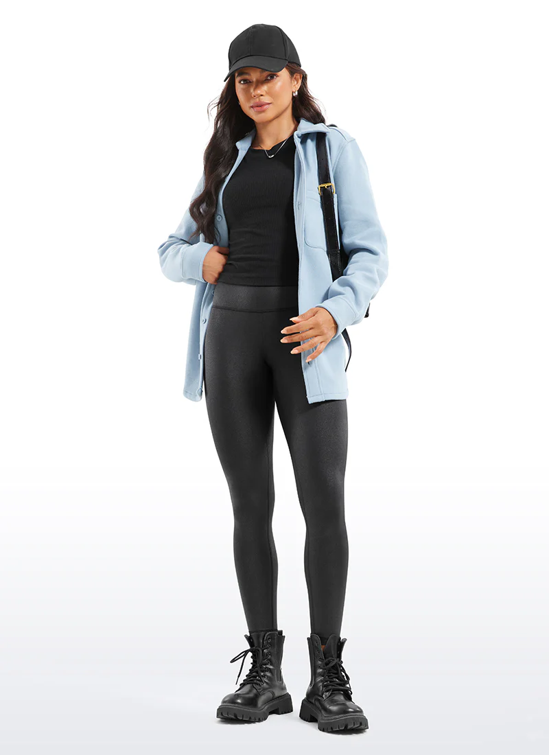 Matte Faux Leather Legging 28'' - Image 14