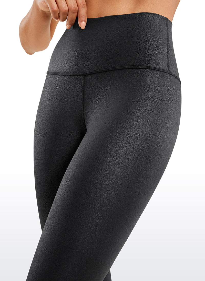 Matte Faux Leather Legging 28'' - Image 15